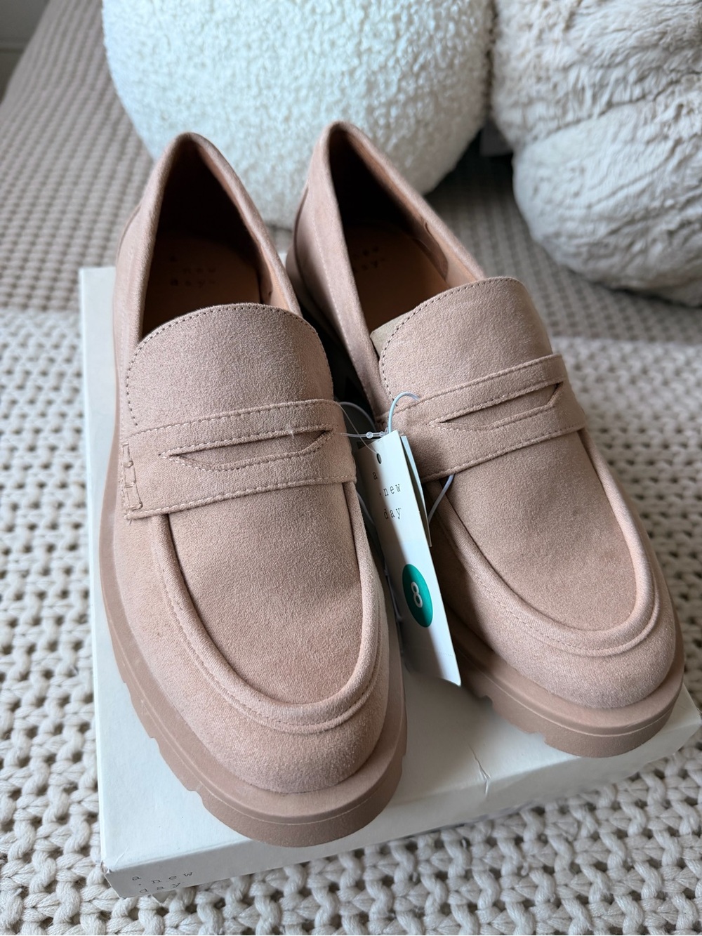 A New Day Nude Penny Loafers